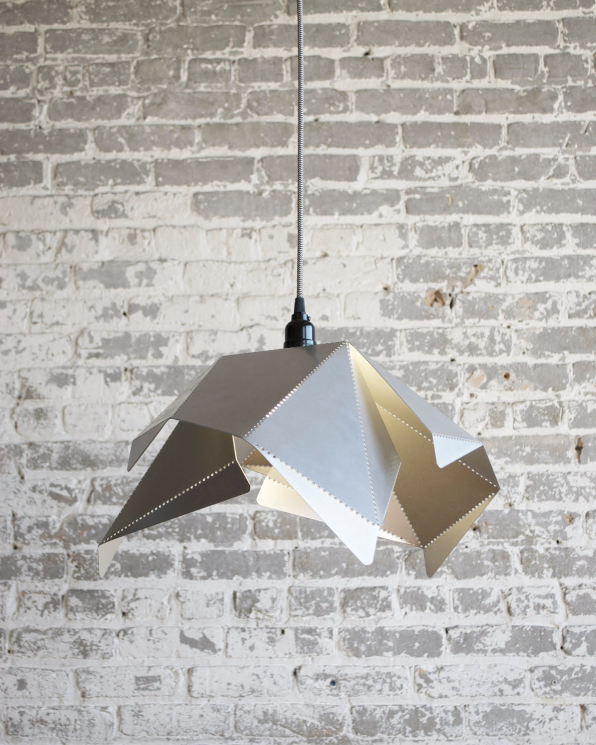 Dotted Lines Pendant Light- Small - TandemMade