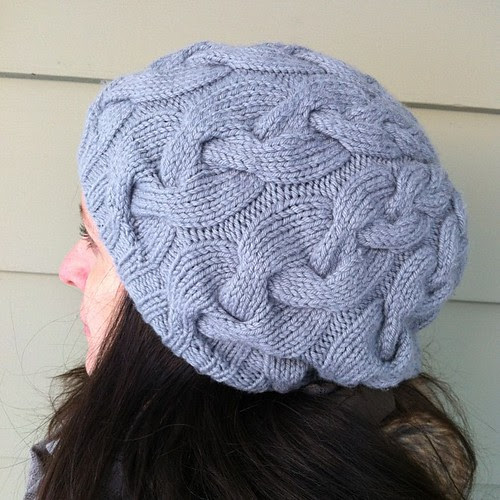 side view #knitting #cables #debbiebliss