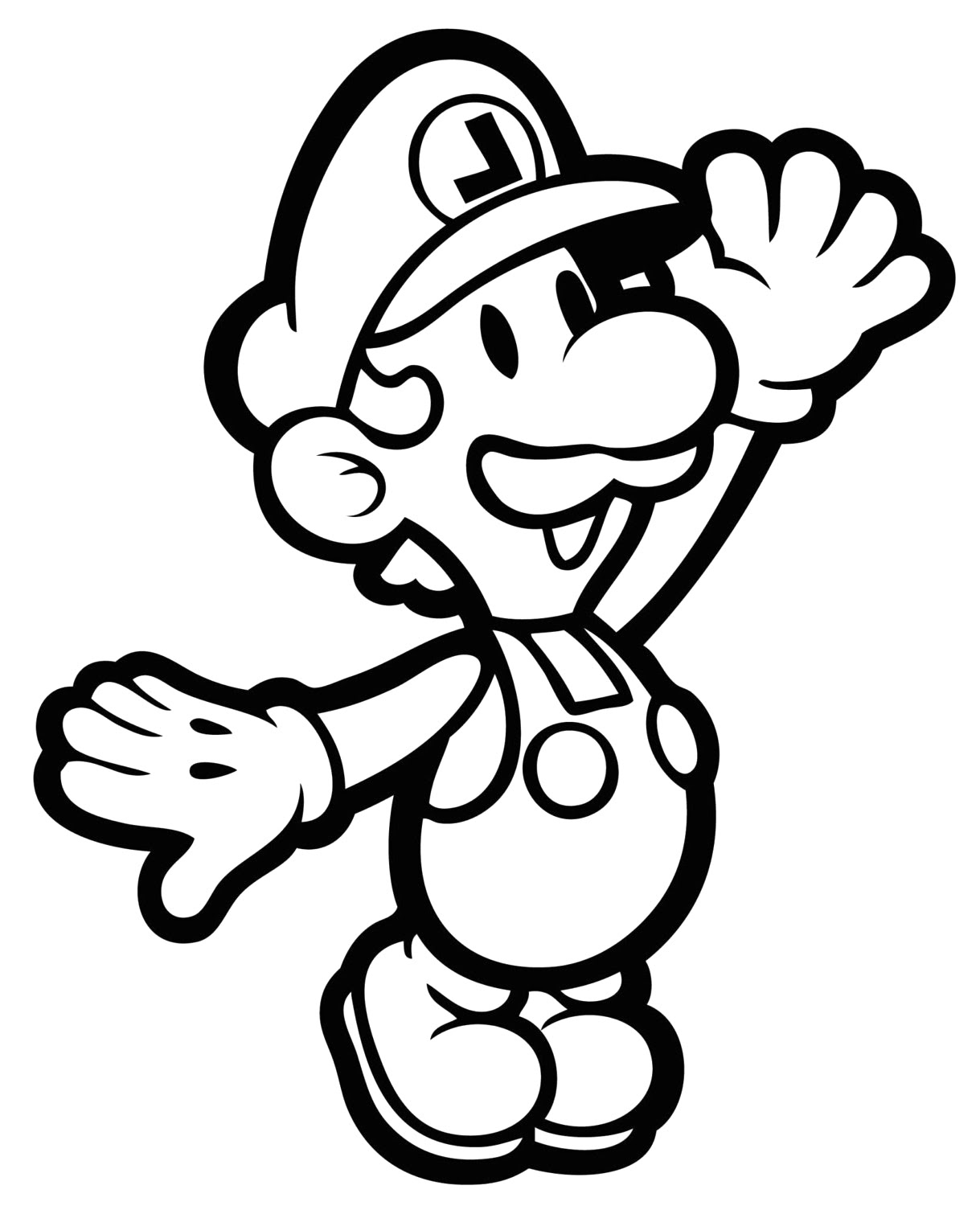 Top 100 Dibujos Para Colorear De Mario Bros Y Luigi - hd wallpaper