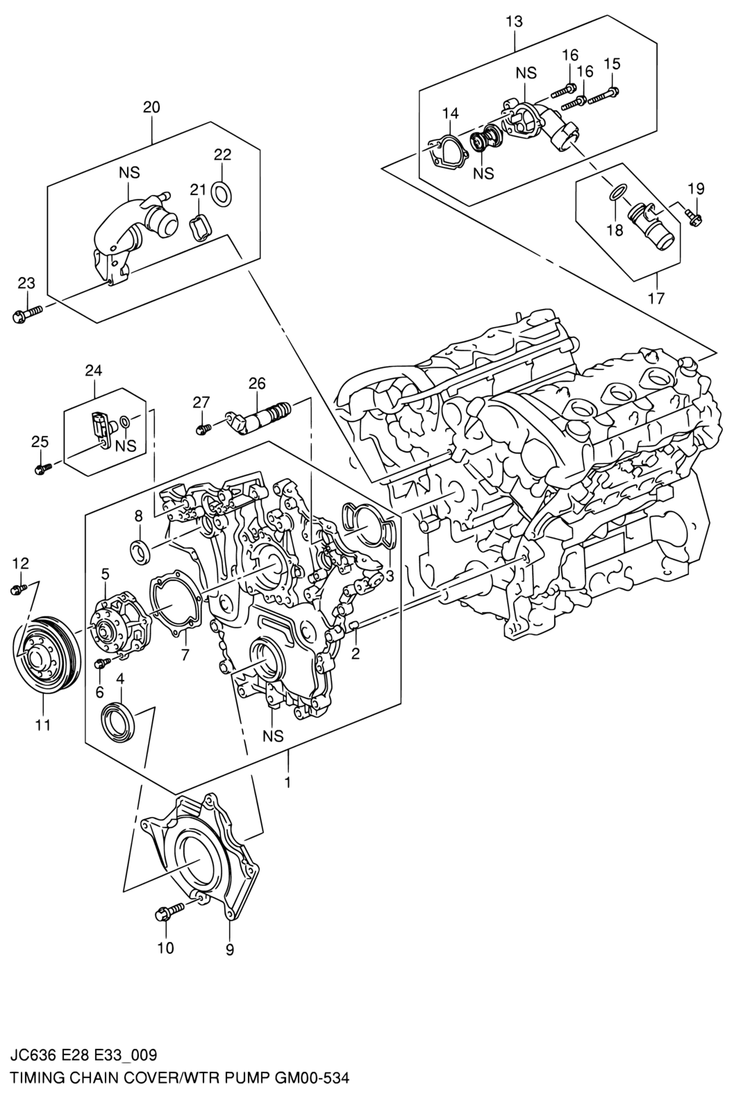 Suzuki Xl7 Engine Diagram - Complete Wiring Schemas