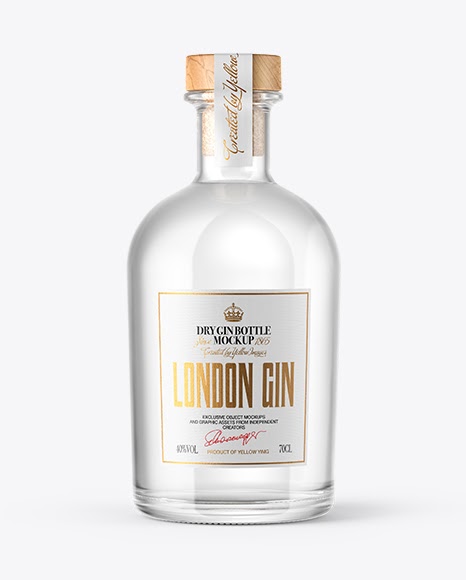 Download Download Psd Mockup Alcohol Dry Gin Gin Gin Bottle Mockup Golden Layer Grappa Grappa Bottle Mockup PSD Mockup Templates