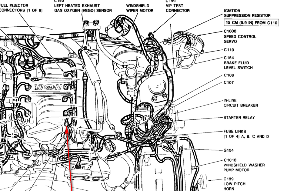 1995 Ford F150 Starter Wiring Diagram : 1995 Ford Ranger Starter Wiring