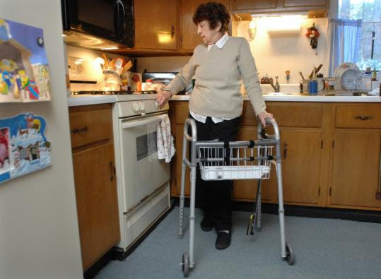 Phyllis Dubielak, at home recovering from a broken hip, is far down a 320-name waiting list for home care. The 84-year-old learned that she will no longer get physical therapy at home. Phyllis Dubielak, at home recovering from a broken hip, is far down a 320-name waiting list for home care. The 84-year-old learned that she will no longer get physical therapy at home.