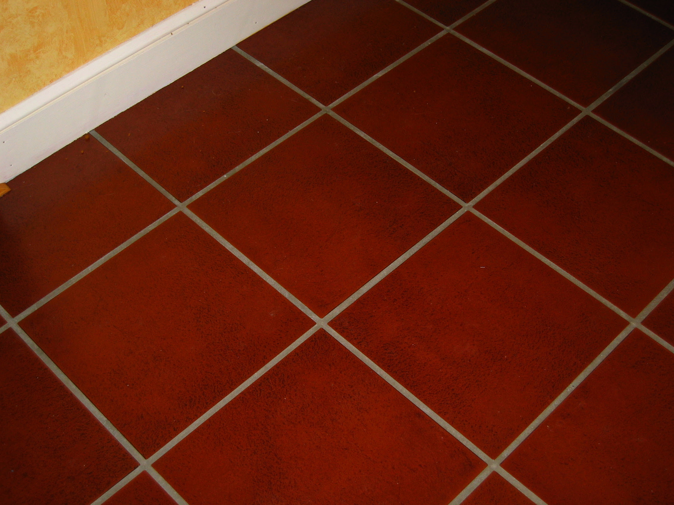 Red Kitchen Floor Tiles | Modern Diy Art Designs