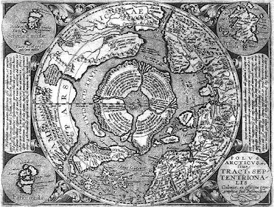 Landkartenblog: Die Hohle Erde! Echt oder unwahr?