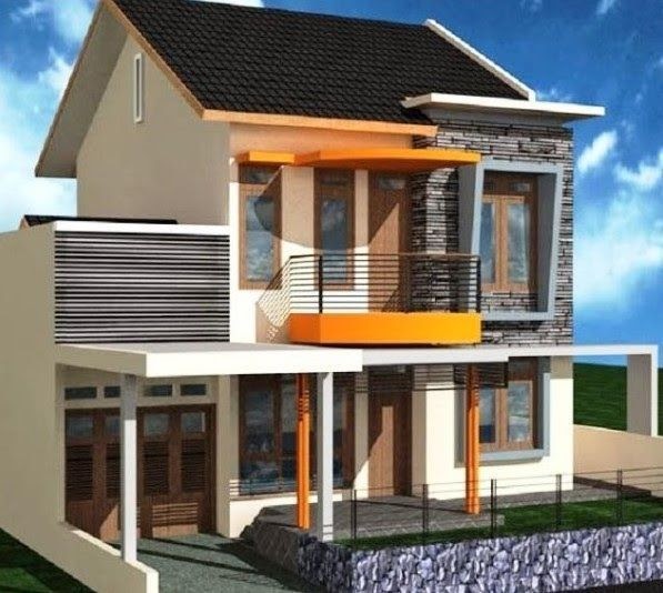 Update Desain Rumah Minimalis 2 Lantai 6x12 Dan Biayanya 