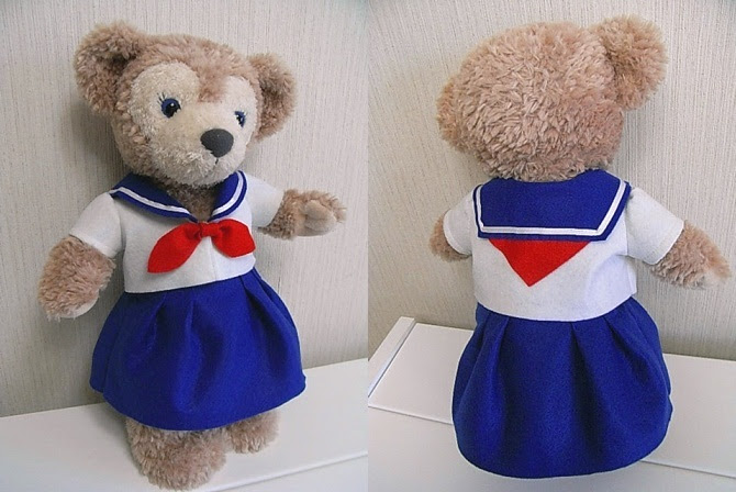 ディズニー画像ランド ラブリーダッフィー Mサイズ 服 型紙