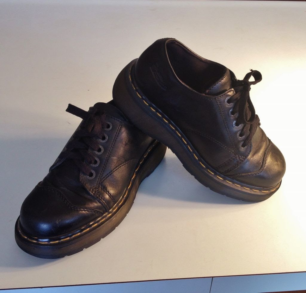 black and white old school shoes