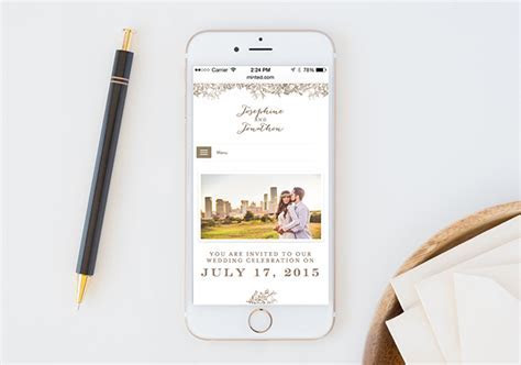 Wedding Websites by Minted Help You Coordinate from Wedding Websites by Minted Help You Coordinate from
