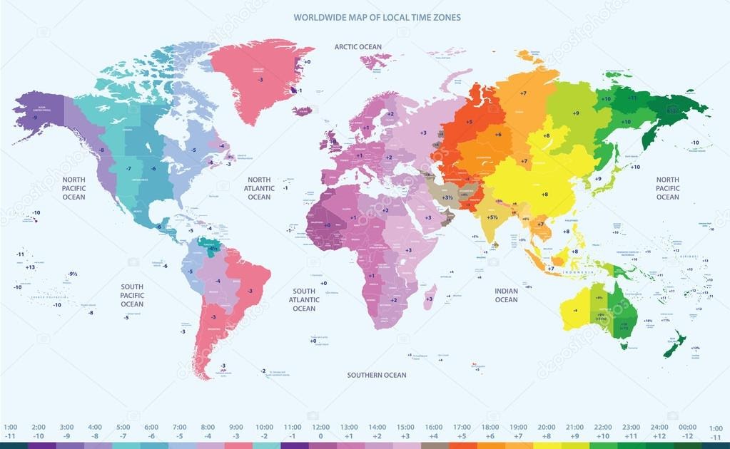 Karta över Hela Världen Karta