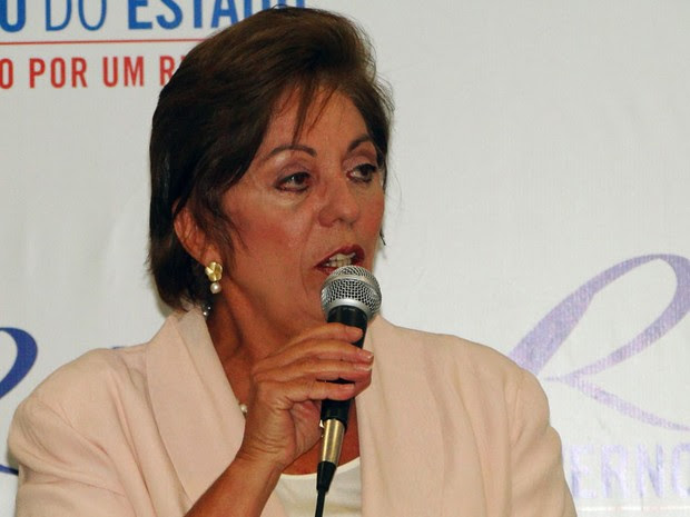 Rosalba Ciarlini, governadora do Rio Grande do Norte (Foto: Ricardo Araújo/G1)