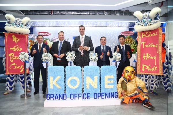 Thương hiệu thang máy KONE mở văn phòng mới ở TP.HCM