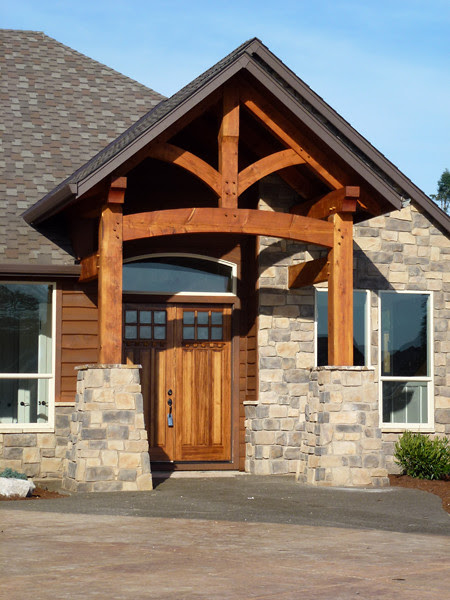 Timber Framed Entryways Showcase