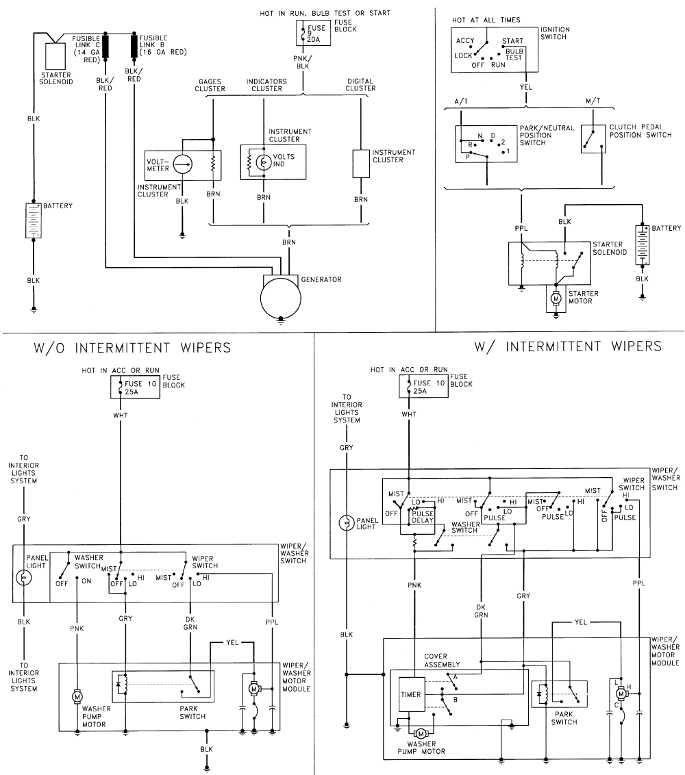 Chevy Corsica Ignition Wiring