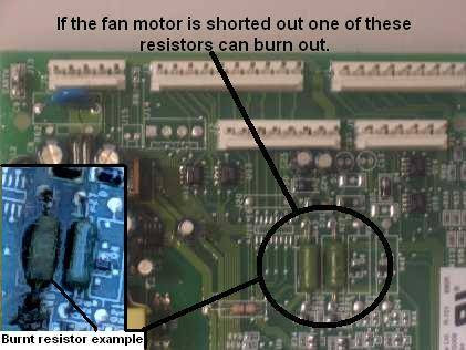 frigidaire refrigerators resistor capacitor diagnostics disconnect congela enfria refigerador fixya