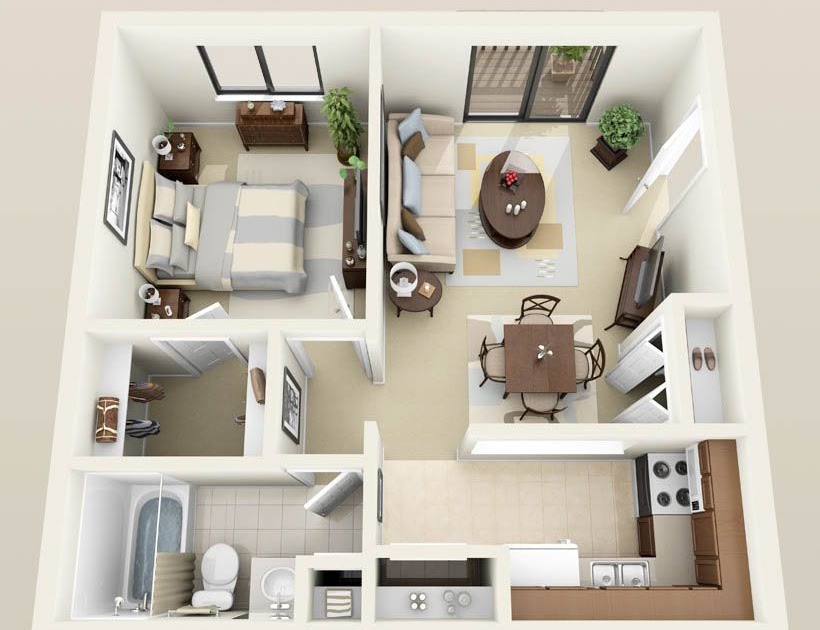  Average Sq Ft Of A 1 Bedroom Apartment with Simple Decor