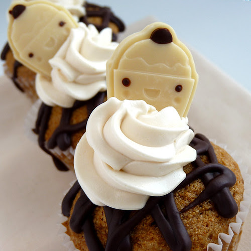 Root Beer Float Cupcakes- My Sweet Vegan
