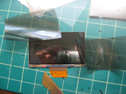 LCD Disassembly - 6 - Polarizer sheets