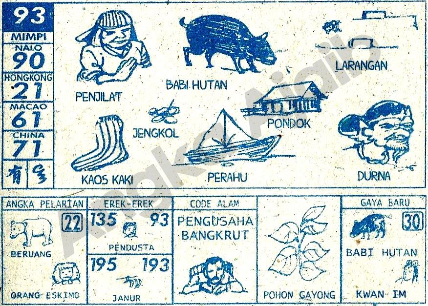 46 Mimpi ketemu babi togel