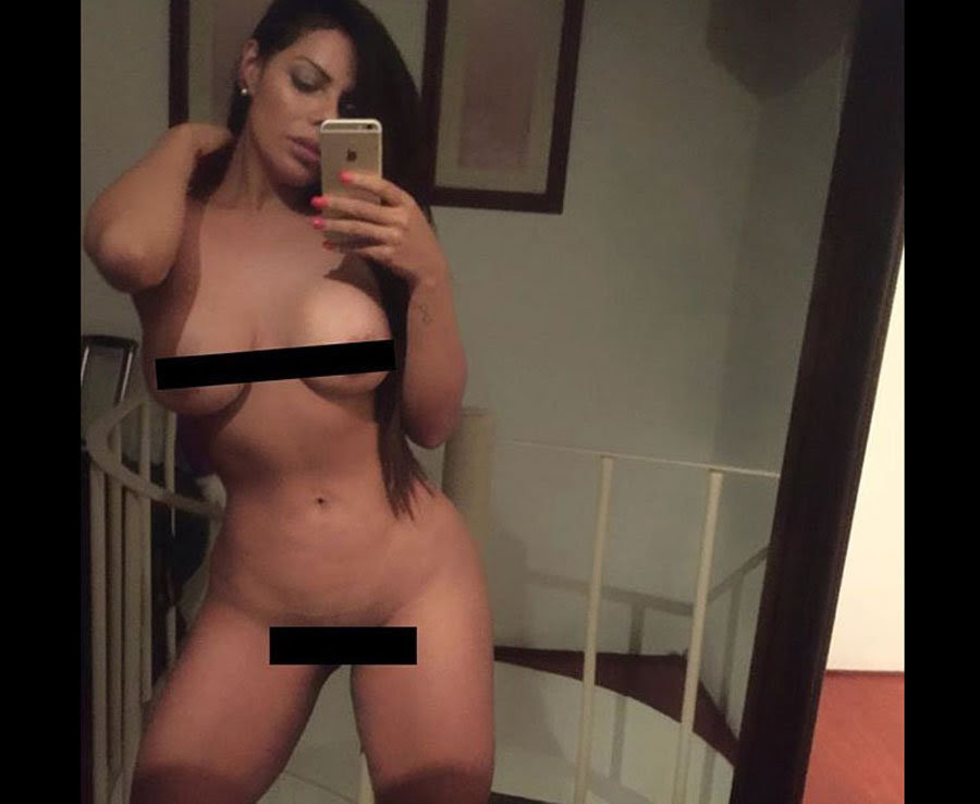Suzy Cortez copies Kim Kardashian's naked selfie