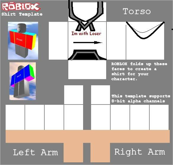 Shirt Template Roblox