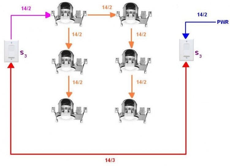 Can Light Wiring Diagram - YELENA WEB