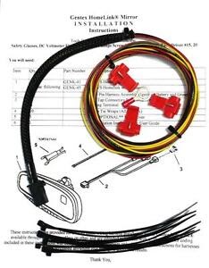 Gentex Rear View Mirror Wiring Diagram - SKEMASKALA