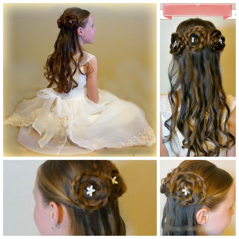 Bow Hairstyle Little Girl Bacalah A