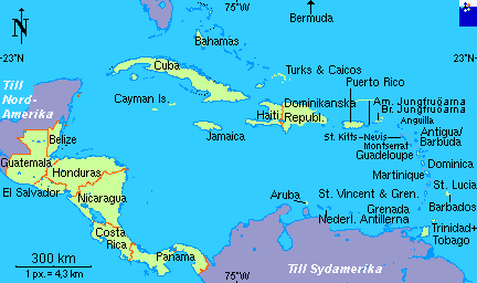Mellanamerika Karta – Karta 2020