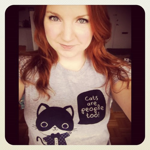 By far the best shirt ever from Em & Sprout! #emandsprout #catlady