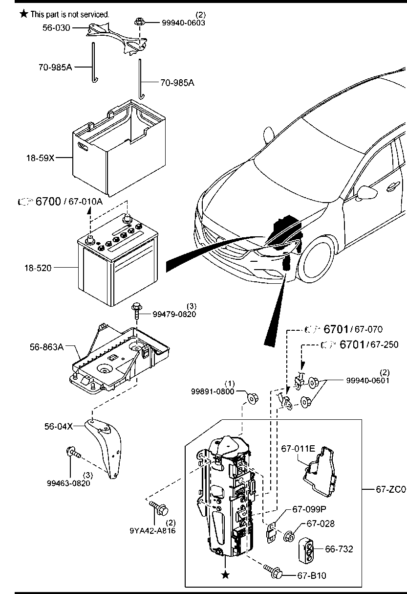 2012 Mazda 6 Battery - Ultimate Mazda