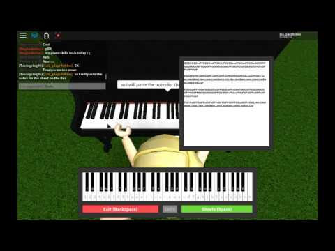 roblox piano talent got sheet closer playing gg