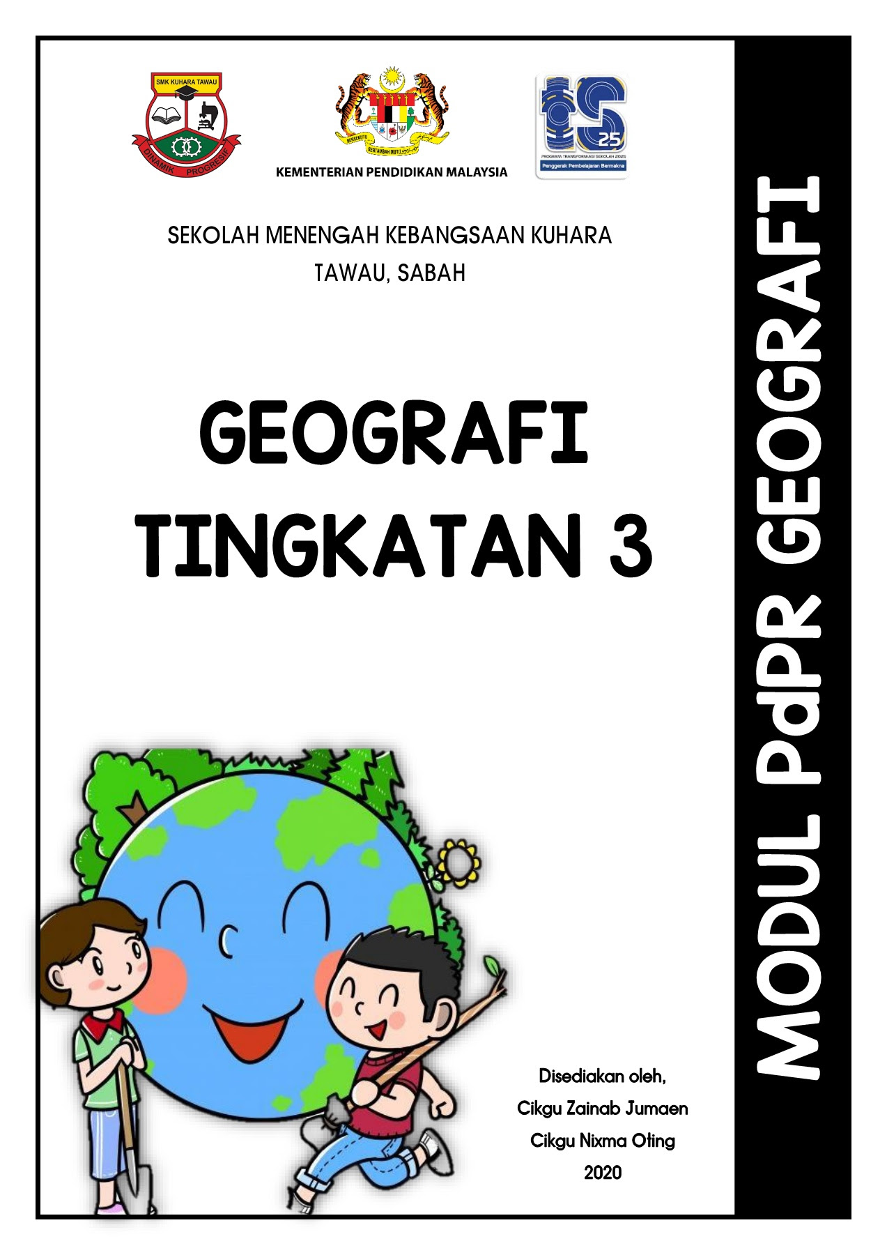 Modul Pembelajaran Geografi Tingkatan 1  Paud Berkarya