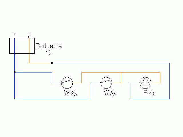 Solar Wohnwagen Schaltplan