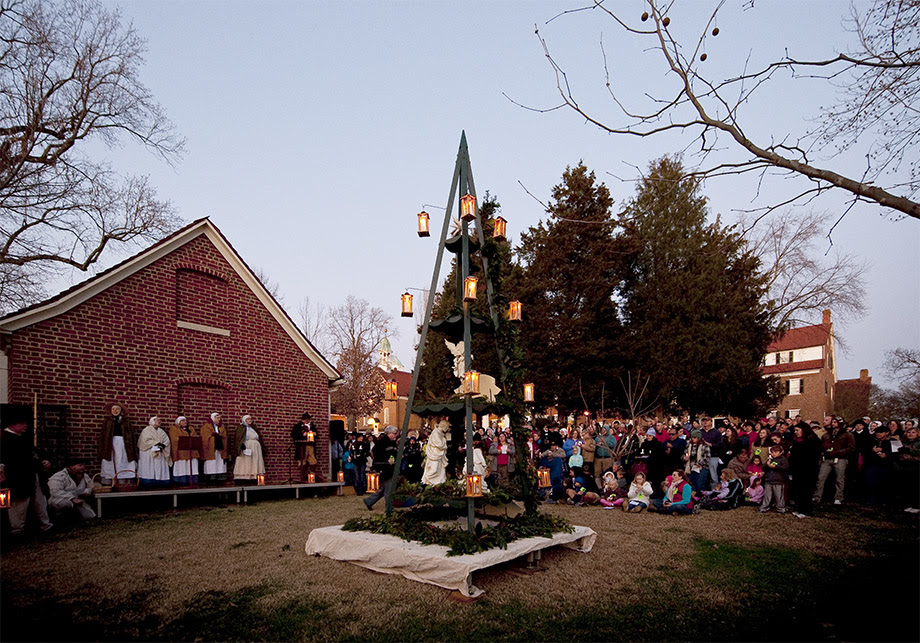 Old Salem Christmas 2021 Christmas Eve 2021