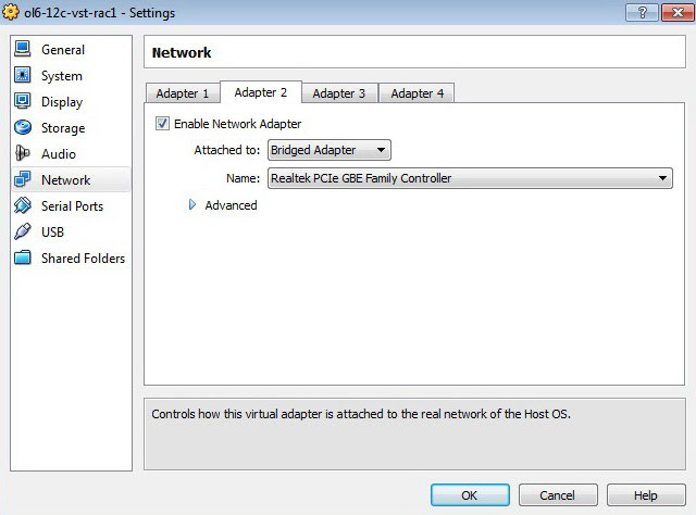 Oracle 12c RAC Virtual