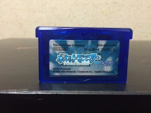 Pokemon Sapphire Game Boy Advance Japan Pocket Monsters Pokemon Sapphire Game Boy Advance Japan Pocket Monsters