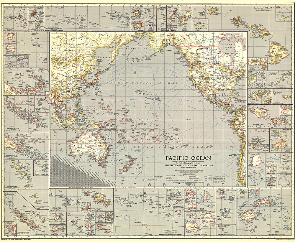 Pacific Ocean Us Map