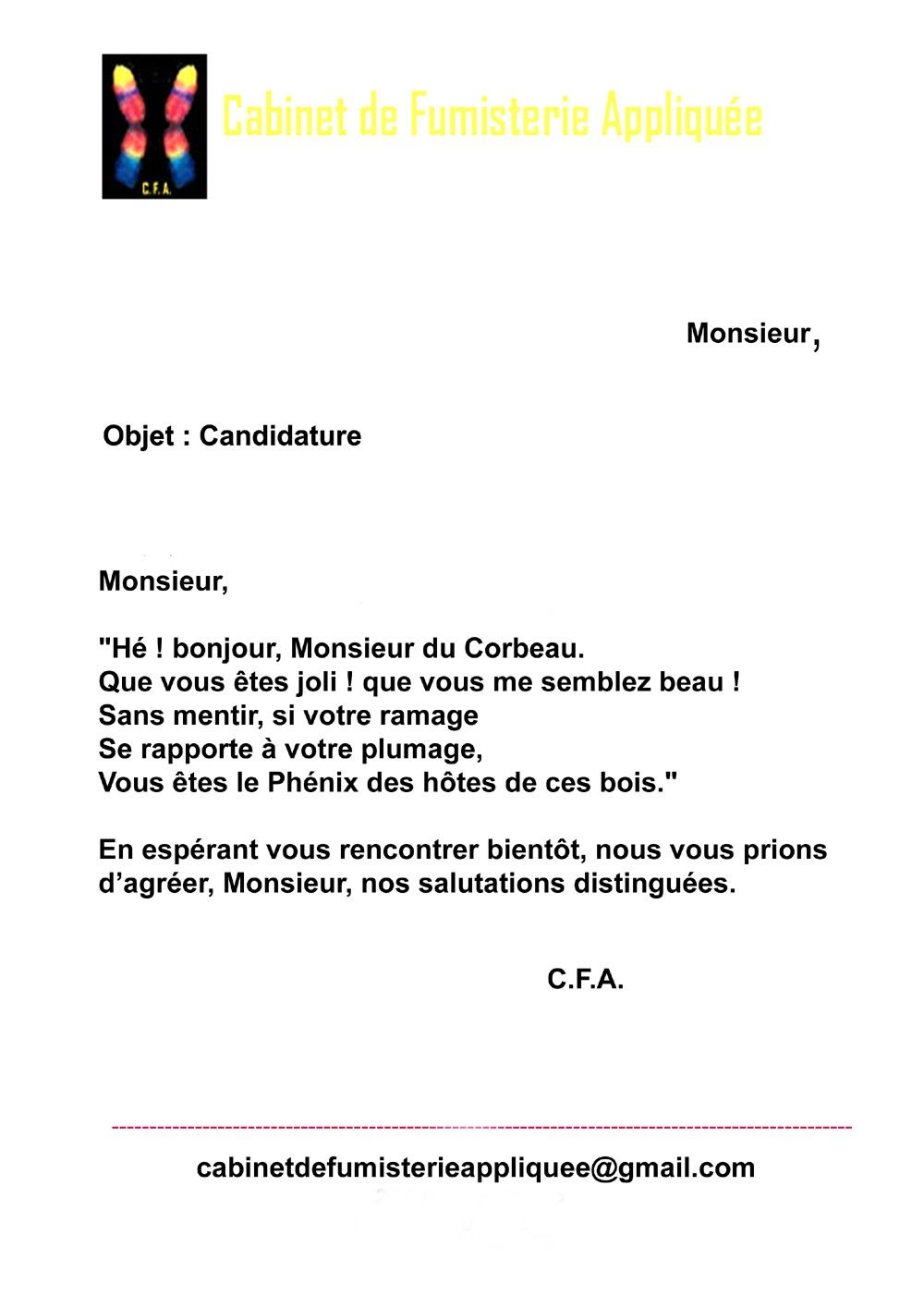 Cover Letter Example Lettre De Motivation Gratuite Usine