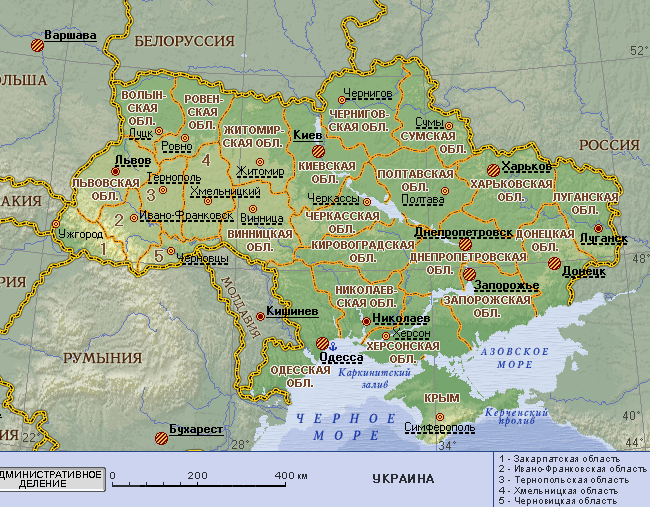 Мод на карту украины