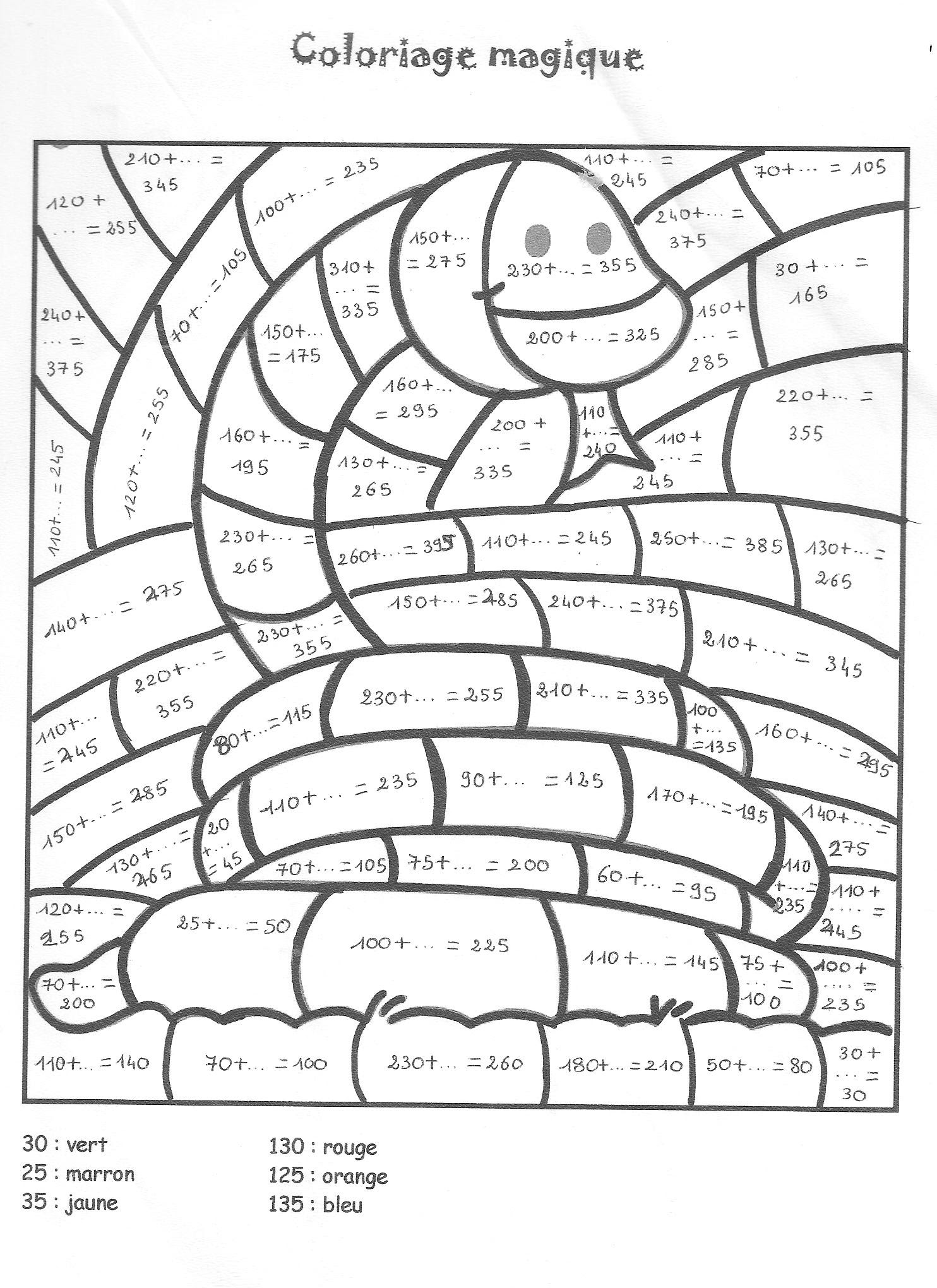 Coloriage Magique Cp Addition Jusqu'à 10 18 Elegant Coloriage Magique A Imprimer Multiplication Cm1