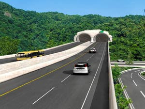 Simulação de implantação de trecho do BRT no Rio de Janeiro (Foto: Divulgação) Simulação de implantação de trecho do BRT no Rio de Janeiro (Foto: Divulgação)
