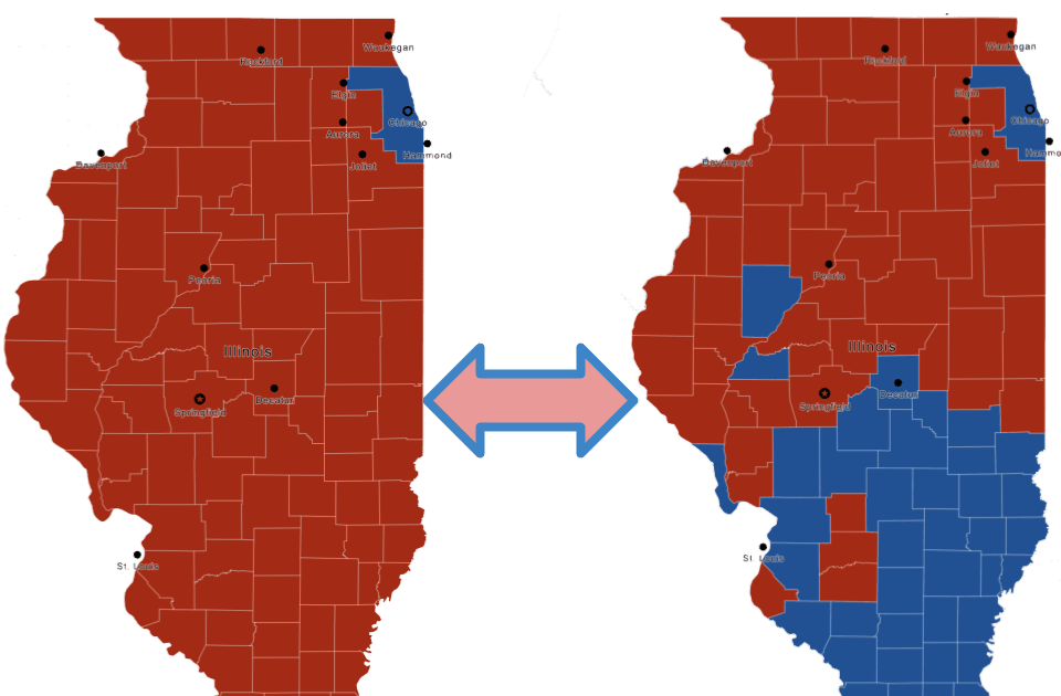 Election Results 2020 Illinois Counties ELCTIO