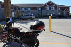 Motorcycle Parking outside!