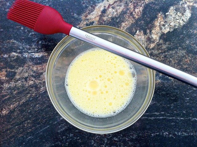Egg Wash with Pastry Brush