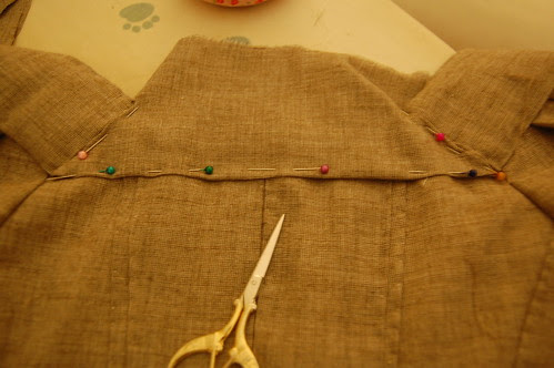 Making a robe a l'anglaise 40
