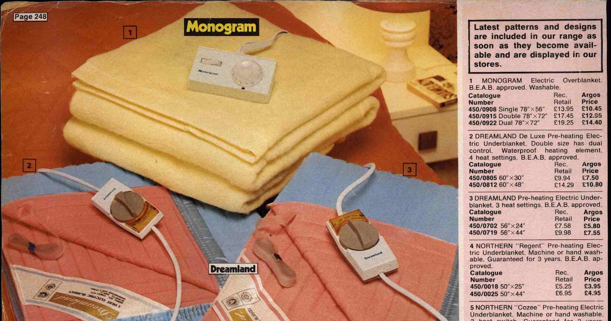 Argos Electric Blanket Double - ARSOGO