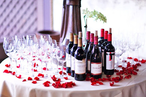 bouteille vin mariage