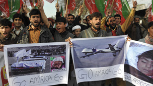 Protesta en Pakistán