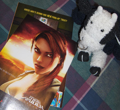 There's a Wonderbra joke in there somewhere but I'm too young to understand it. Two comics